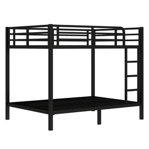 English Elm Metal Full over Full Bunk Bed Sturdy Steel Frame, Noise-Reducing, Space-Saving Design, 350/500lb Capacity W1580P309630