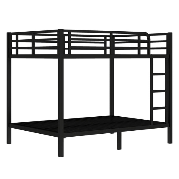 English Elm Metal Full over Full Bunk Bed Sturdy Steel Frame, Noise-Reducing, Space-Saving Design, 350/500lb Capacity W1580P309630