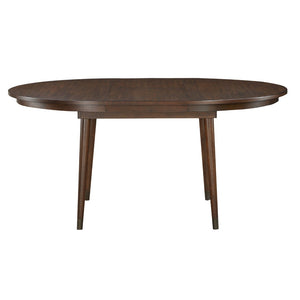 English Elm Cherry Finish Maple Veneer Extendable Dining Table Seats 6 Transitional Style B011P217887