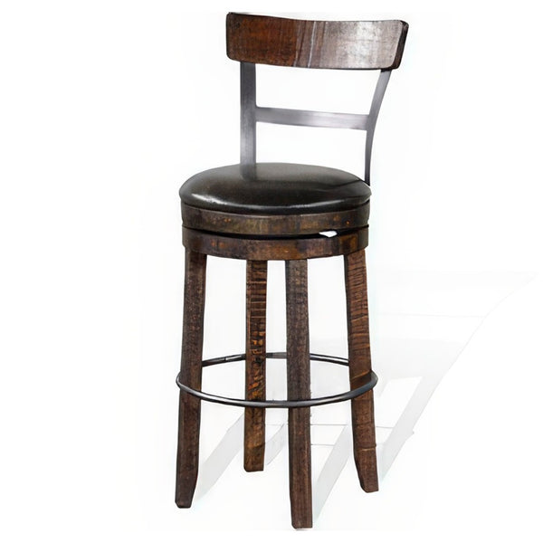 English Elm Kara Upholstered Counter Height Dining Chairs Set of 2 with Solid Wood Frame B056P416926