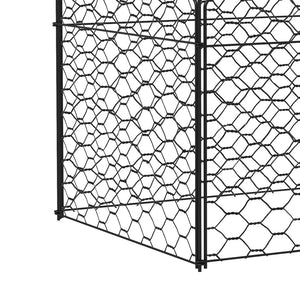 English Elm Outsunny Garden Chicken Wire Cloches, 4 Pack Metal Crop Cages For Plant Protection, Black Finish W2225P174503-GIGA