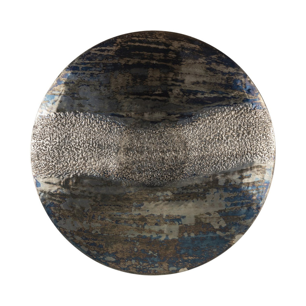 Crestview Collection Large Journey Charger - Exquisite Wall Decor Featuring Intricate Design For A Stunning Home Accent   Cvtzrn008l