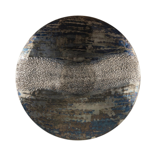 Crestview Collection Large Journey Charger - Exquisite Wall Decor Featuring Intricate Design For A Stunning Home Accent   Cvtzrn008l