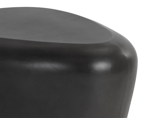 Sunpan CORVO Side Table - Contemporary Black Accent Table for Modern Living Spaces, Versatile & Stylish 108491