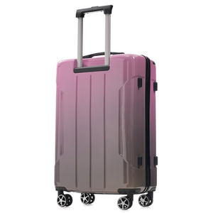 English Elm Luggage 3 Piece Polycarbonate Hardshell Set with Tsa Lock and Spinner Wheels N730P298383P