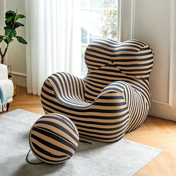 English Elm Armchair plush ergonomic polyester lounge chair with high-quality comfort, supportive design, customizable colors (98) Blue B341P384739