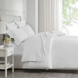 Madison Park 500 Thread Count Egyptian Cotton Glam/Luxury Deep Pocket Sheet Set MP20-8222 White