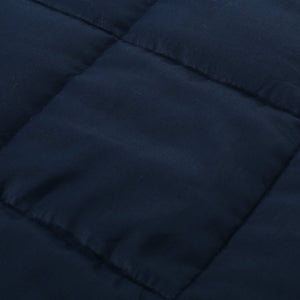 English Elm Christopher Knight Home® - 205T Cotton Weighted Blanket 20lbs – Breathable 7-Layer Cooling Design for Deep Pressure Sleep Aid Navy Blue 72154.00NBLU