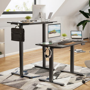 English Elm Stary Electric Standing Desk - Adjustable Height Sit-Stand Solution For Ergonomic Home Office Use T3623P339386-GIGA