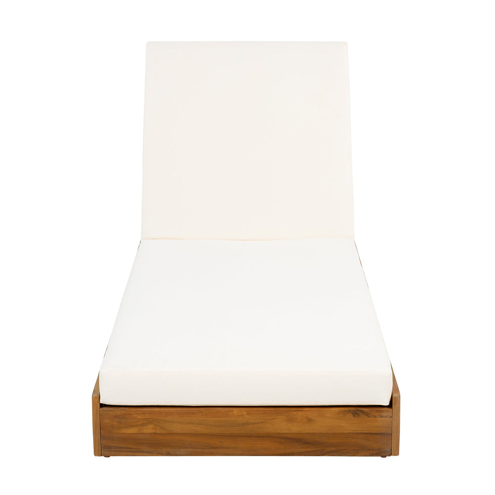 English Elm Christopher Knight Home® - Lounge Chaise Set - Elegant Acacia Wood With Plush 4" Water-Resistant Cushions For Ultimate Comfort N770P272405T_65429.00CUSH