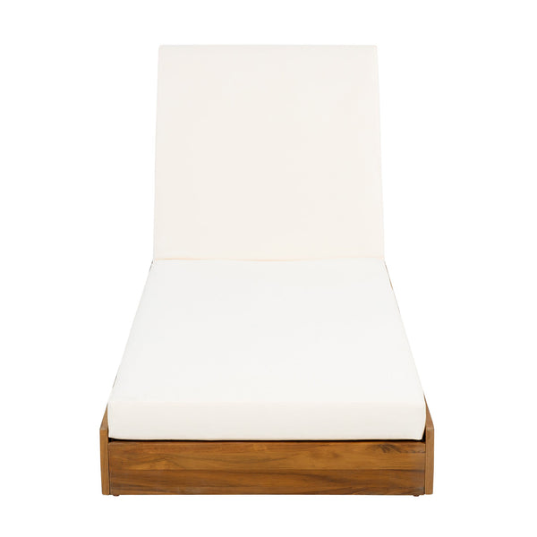 English Elm Christopher Knight Home® - Lounge Chaise Set - Elegant Acacia Wood With Plush 4" Water-Resistant Cushions For Ultimate Comfort N770P272405T_65429.00CUSH