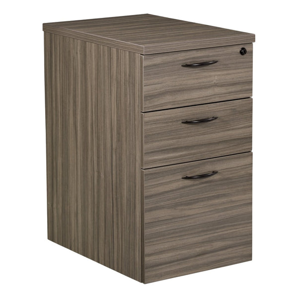 OSP Home Furnishings Napa Mobile Compact Service Pedestal for Cafeterias Break Rooms and Foodservice Stations NAP-85-URB