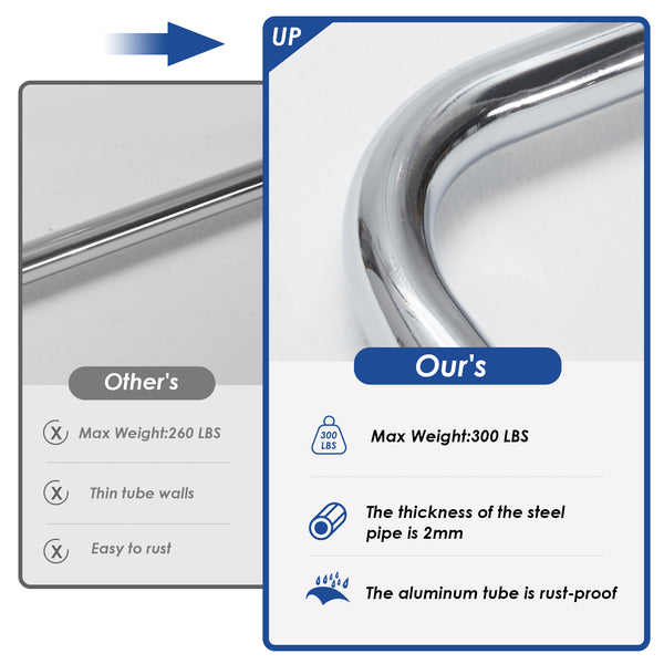 English Elm Farini Velvet Counter Height Bar Stools Set of 2 with Rattan Back, Cantilever Comfort & Floor Protectors Blue T3623P354968
