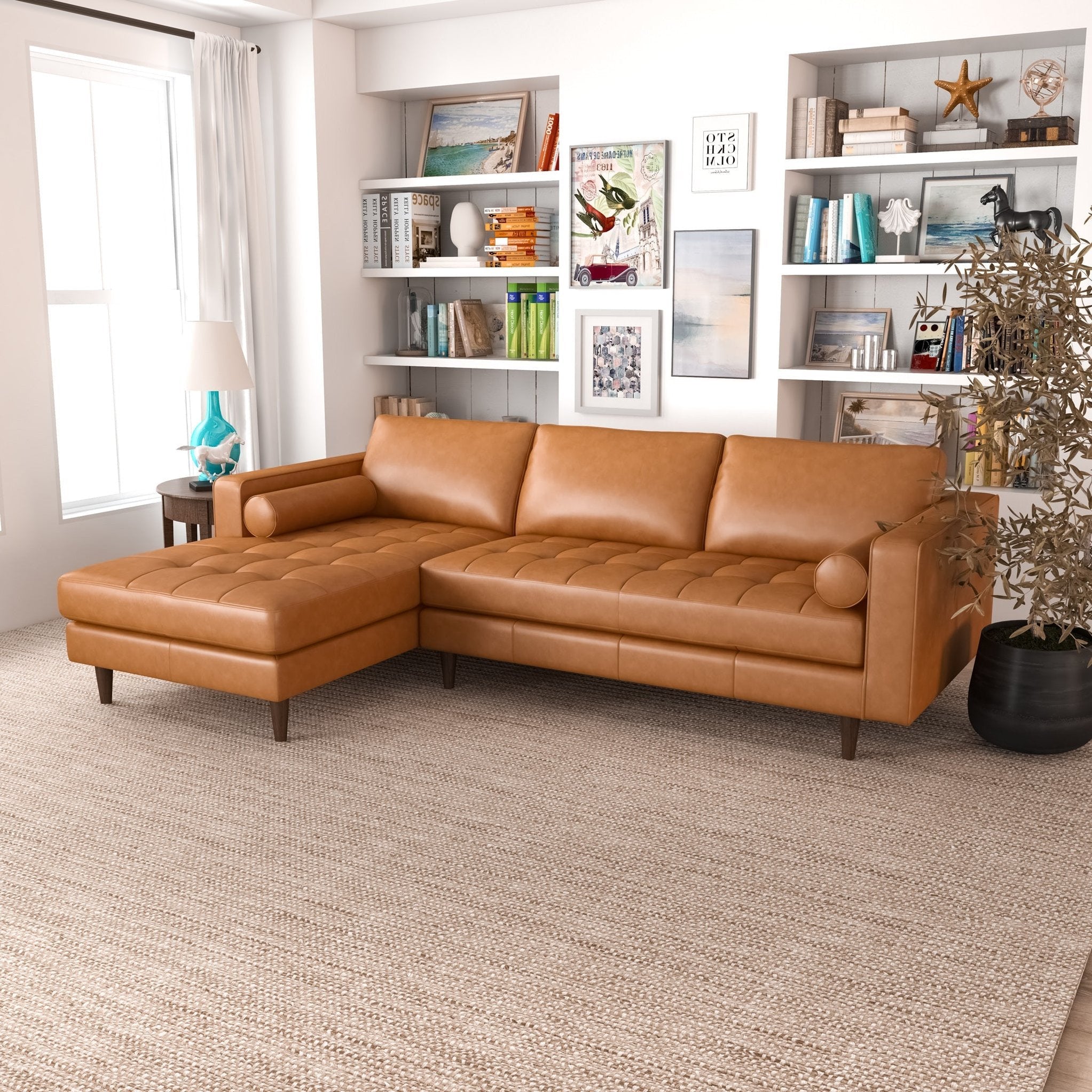 English Elm Anthony Corner Sectional Sofa - Thumbnail 3