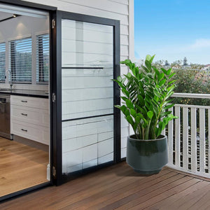 English Elm Set Of 3 Ceramic Flowerpots – Elegant Antique Green Planters For Indoor & Outdoor Decor Spaces W3273P321498-GIGA