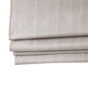 English Elm Basketweave Room Darkening Roman Shade with Thermal Foam Backing, Cordless, OEKO-TEX Certified taupe 6.08 L x 10.5 W x 7.5 H B03598290