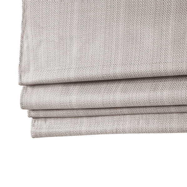 English Elm Basketweave Room Darkening Roman Shade with Thermal Foam Backing, Cordless, OEKO-TEX Certified taupe 6.08 L x 10.5 W x 7.5 H B03598290