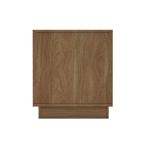 English Elm Horizon 22" Nightstand with Push-to-Open Drawers, Whitewashed Wood Grain, Sleek Handle-Free Design Maple B365P398188