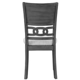 English Elm Zoei Brown and Gray Upholstered Dining Chairs (Set Of 2)