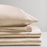 Madison Park Essentials Satin Casual Luxury Sheet Set MPE20-1158 Champagne