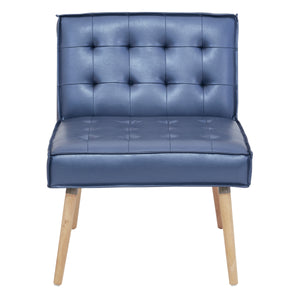 OSP Home Furnishings Amity Tufted Accent Chair Sizzle Azure