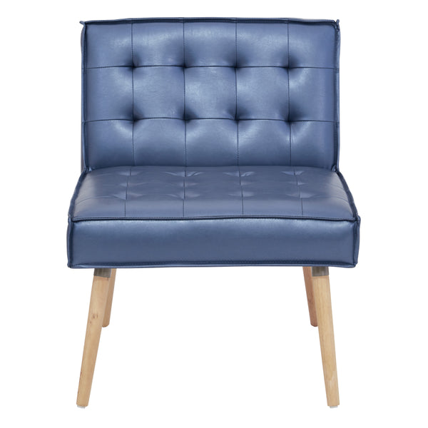 OSP Home Furnishings Amity Tufted Accent Chair Sizzle Azure