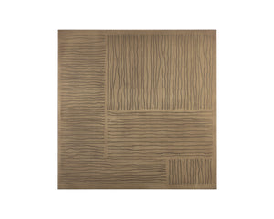 Sunpan Corina 36" Handcrafted Bistro Table with Antique Brass Finish - Unique Artisanal Design Accent Piece