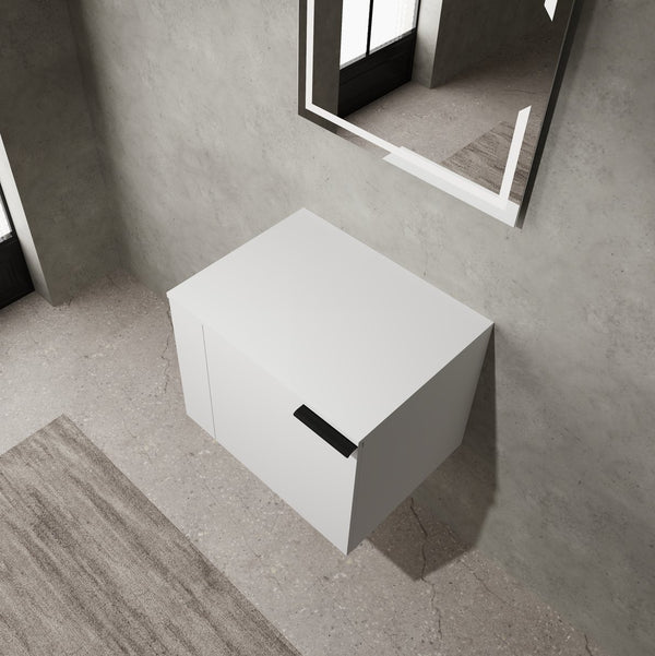 English Elm 24" Modern Bathroom Vanity Cabinet For Large Spaces - Stylish Storage & Customizable Sink Options W1972P204942