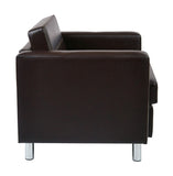 OSP Home Furnishings Pacific Armchair Espresso