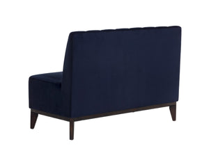 Kosovo Modular Banquette - Bench - Abbington Navy 107345 Sunpan