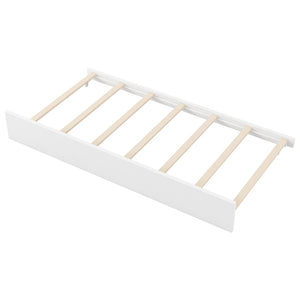 English Elm Twin Pine Wood Daybed with Trundle Upholstered Backrest Storage Shelf and Usb Port N7090002232K