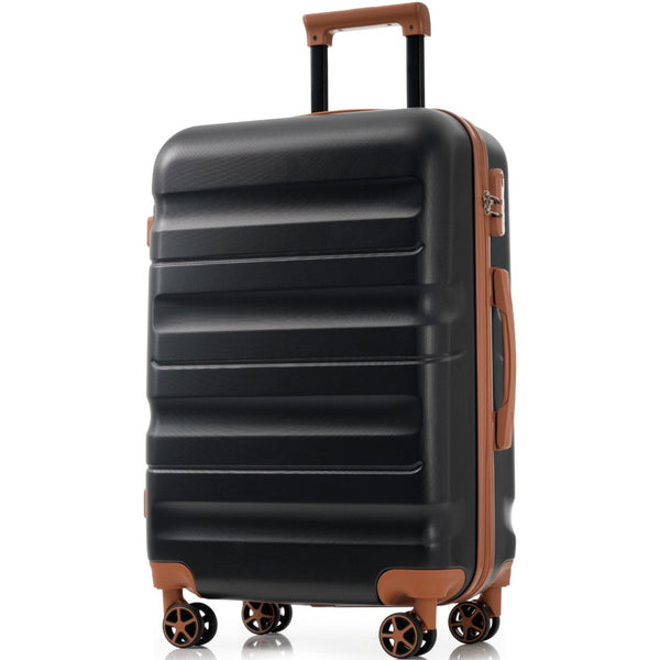 English Elm Hardshell Abs Four Piece Spinner Luggage Set with Tsa Lock and Packing Cubes N730P262653B