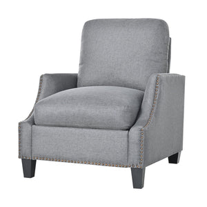 English Elm 3 Piece Living Room Sofa Set - Modern 3-Seater Sofa, Loveseat & Accent Chair For Cozy Spaces W680S00086