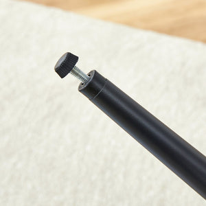 English Elm Comfortable Linen-Cotton Dining Chairs Set of Four with Curved Widened Cushions and Black Legs, Breathable Upholstery Light Gray 27.17 L x 22.44 W x 20.28 H W1512P405379