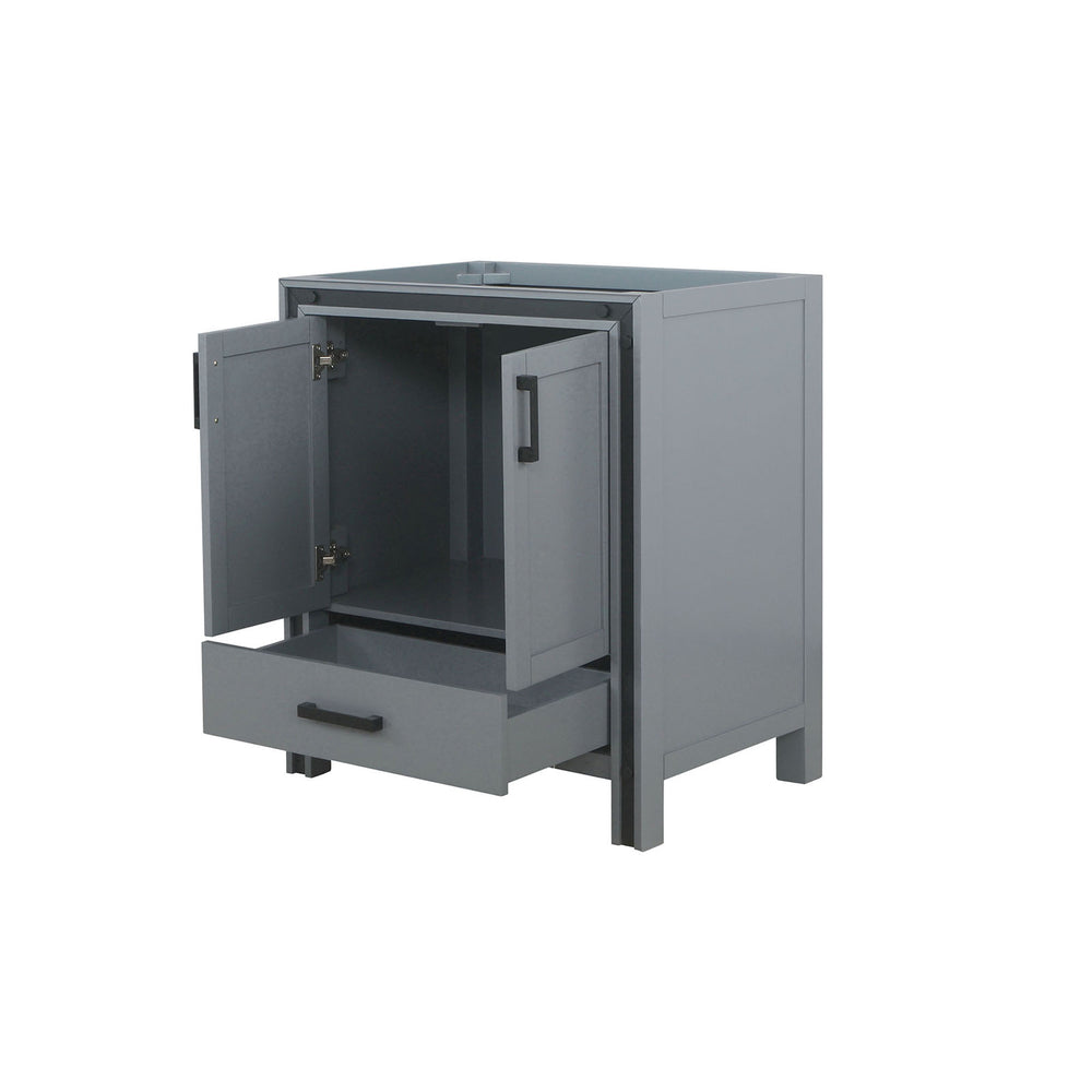 English Elm Dark Grey 30-in Bath Vanity with Soft-Close Drawer, Solid Wood Frame, Fully Assembled Storage Cabinet B2731P260679