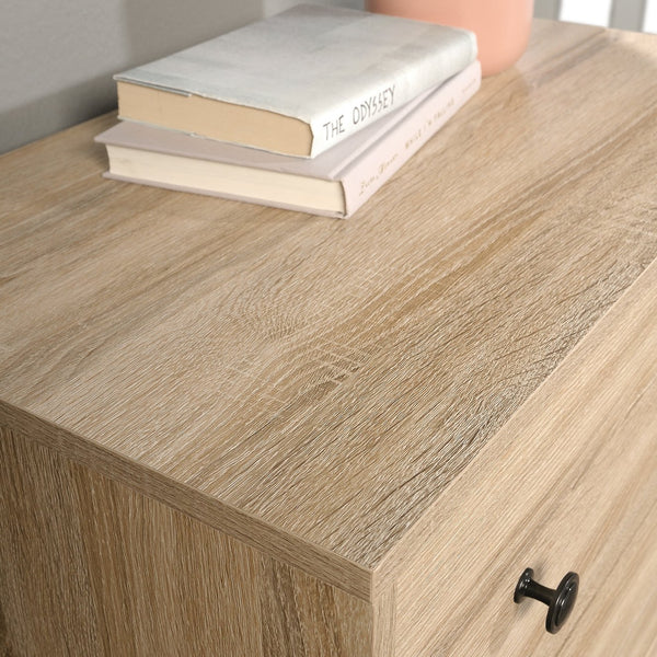 English Elm 4-Drawer Chest In Warm Brown Finish - Modern Design For Stylish Storage & Organization In Any Space B356P367931