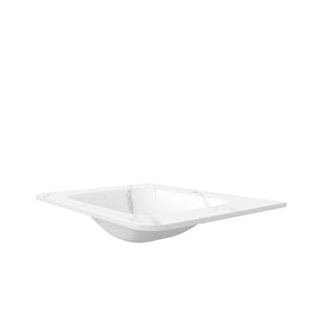 English Elm 30" Sintered Stone Vanity Top Undermount Ceramic Basin Light Gray Bathroom Countertop W2615P366781