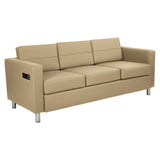 OSP Home Furnishings Atlantic Sofa Dillon Buff