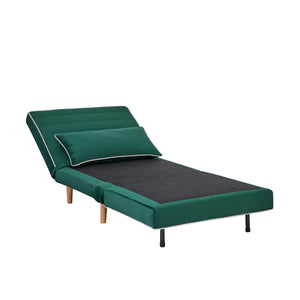 English Elm Canon Versatile Green Velvet Modular Sofa Bed Set – Space-Saving, Quick-Convert, Stylish Comfort! W3391S00002