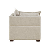 INK+IVY Molly Modern/Contemporary 5-Piece Modular U-Shape Sofa II100-0561 Linen