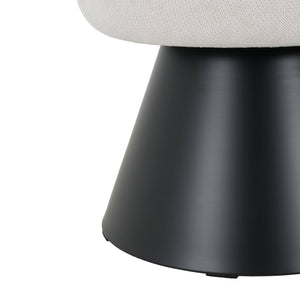 English Elm Christopher Knight Home® - Dining Modern Farmhouse 50.75" Storage Bench with Beige Upholstery, Black Iron Legs, 300lb Capacity N779P252594B_N779P252595B