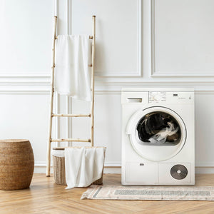 English Elm 2 Pcs 52X95" Elegant White Rod Pocket & Back Tab Curtains For Privacy, Light Control, & Style B035P319836