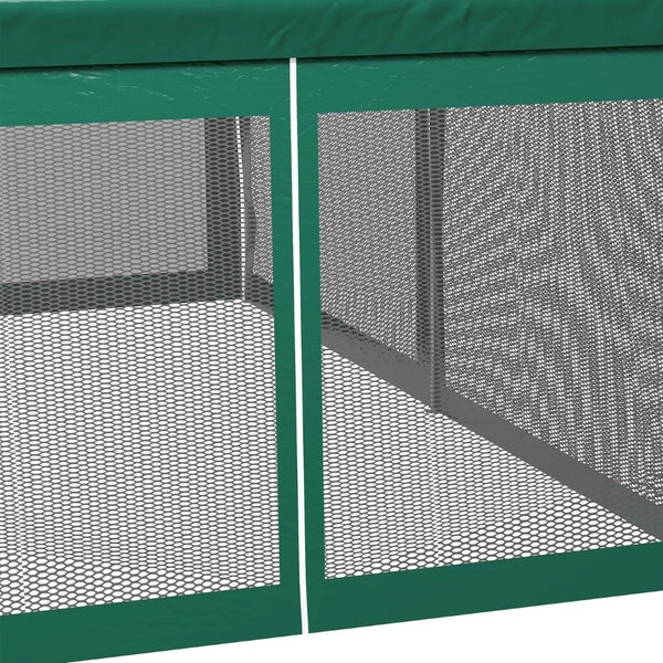 English Elm Outsunny 10' X 20' Party Tent With Removable Sidewalls - Elegant Gazebo For Outdoor Events & Bbqs W2225P174217-GIGA