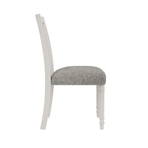 English Elm Set Of 2 Linen Upholstered Dining Side Chairs - Chic, Comfortable Seating For Any Space B016P392420-GIGA