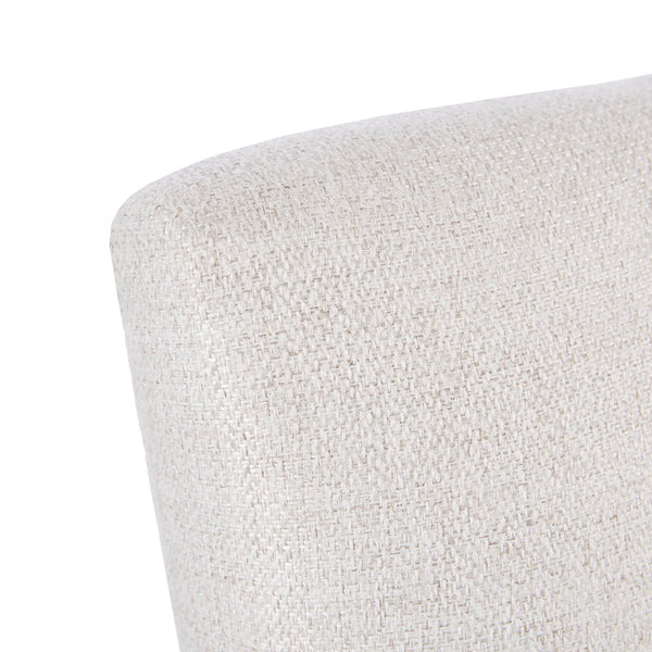 JLA Home Madison Park - Dining Braiden Chairs (Set of 2) — Reclaimed Grey Wood Legs, Neutral Upholstery, Accent Handle, 300 lb Capacity MP108-0513