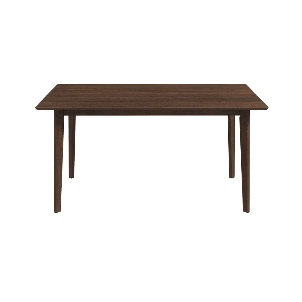English Elm Ashcroft Furniture - Carlos Solid Wood Dining Table – Mid-Century Modern Design For 4-6 People With Timeless Elegance B183P201594