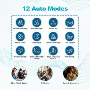 English Elm 2024 Massage Chair MC-612 Full-Body Shiatsu Recliner with 3D Rollers, 24 Airbags, Heat, Bluetooth W2561P182929