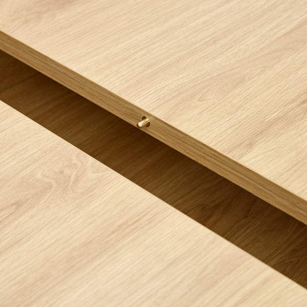 English Elm Only Extendable Dining Tabletop Foldout Surface for Compact Apartment and Kitchen Spaces Wood W1151P411353