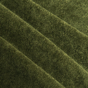 English Elm Lounge Accent Chair Velvet Upholstered Seat with Birch Legs for Compact Living Spaces Dark Green W2901P463303