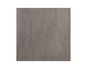 Sunpan HILBERT Coffee Table - Handcrafted Grey Acacia with Brass Trim, Unique Design for Modern Homes 110028